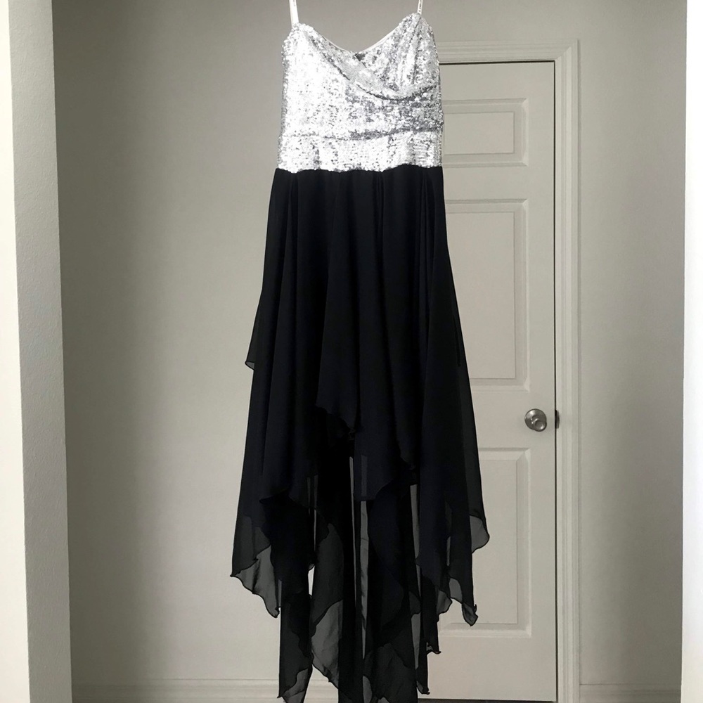 Black/Silver Dress